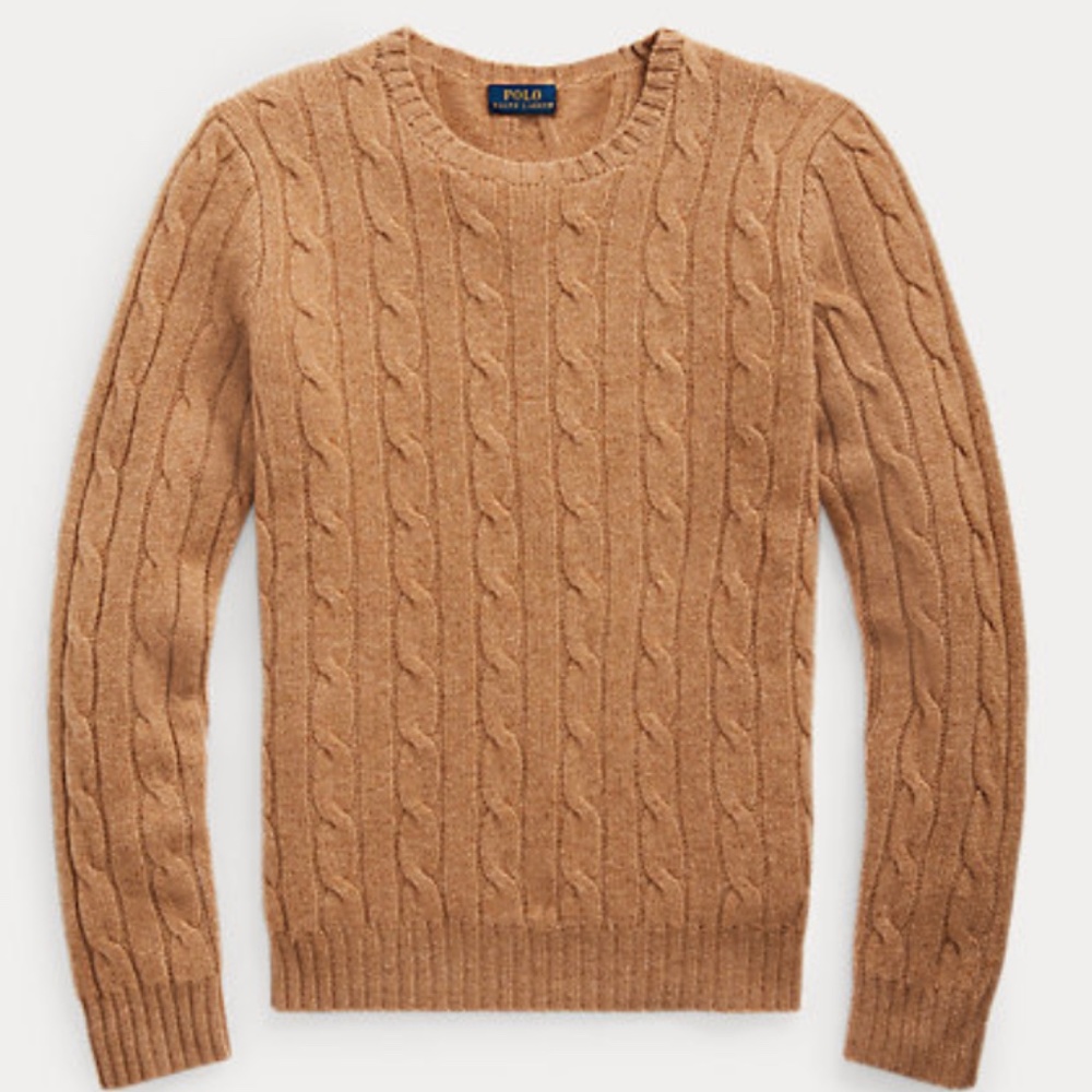 Polo Ralph Lauren Cable-Knit Cashmere Sweater